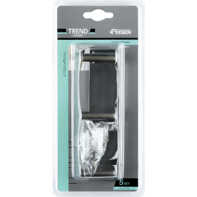 Вешалка для полотенец Fixsen Trend Graphite FX-98005-3 черный графит