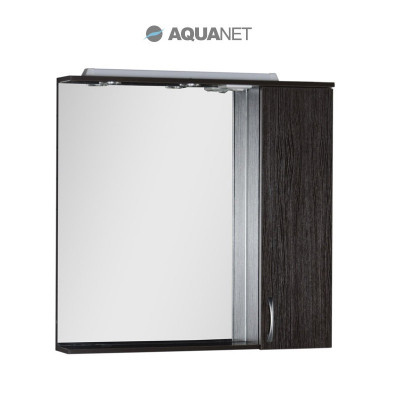 Aquanet Донна 90 00169179 зеркало с подсветкой, венге