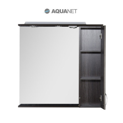 Aquanet Донна 90 00169179 зеркало с подсветкой, венге
