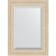 Зеркало настенное Evoform Exclusive 75х55 BY 1222 с фацетом в багетной раме Старый гипс 82 мм  (BY 1222)