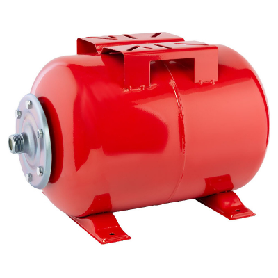 Гидроаккумулятор PUMPMAN вертикальный красный, фланец н/с 24 л (TANK24V)