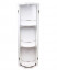 Primanova Stack M-S01-16 угловой шкафчик, 23*23*66 см, прозрачно-натурально