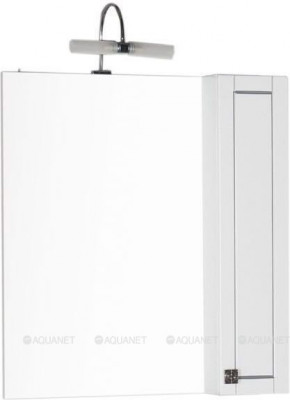 Зеркало-шкаф в ванную Aquanet Честер 85 белый (00186400)