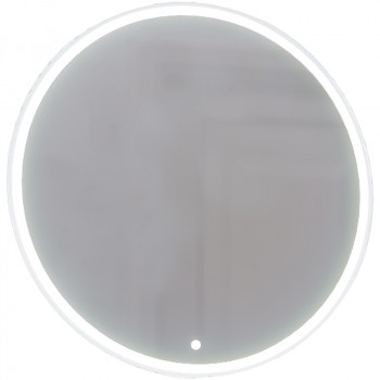 Зеркало в ванную Jorno Shine 65 Shi.02.65/W с подсветкой с сенсорным выключателем округлое