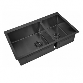 Zorg Inox PVD 78-2-51-L GRAFIT кухонная мойка, графит