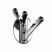 Colombo Luna СВ17trio.000 крючок, хром