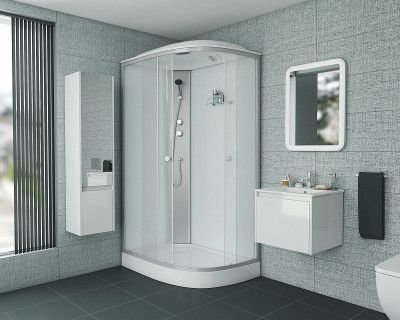 Душевая кабина Niagara Eco 120x80 L E120/80/13L/MT асимметричная