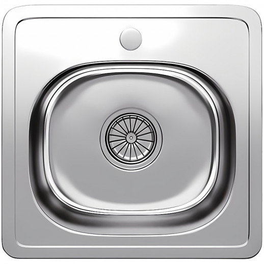 Кухонная мойка Haiba 38 HB3838 (нерж сталь) полированная