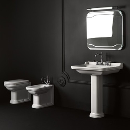 Kerasan Waldorf 4141K1bi/cr*1 раковина, 80 см х 55 см