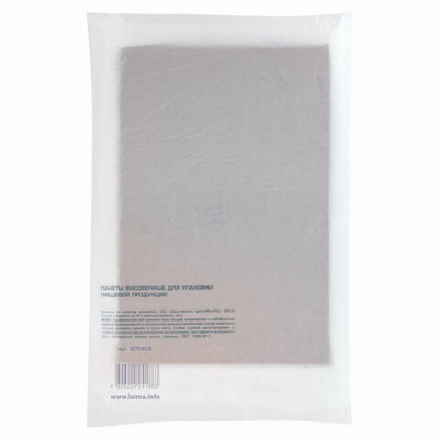 Пакеты фасовочные 24х37 см КОМПЛЕКТ 1000 шт., ПНД, 10 мкм, ПРОЧНЫЕ, евроупаковка, LAIMA, 605959
