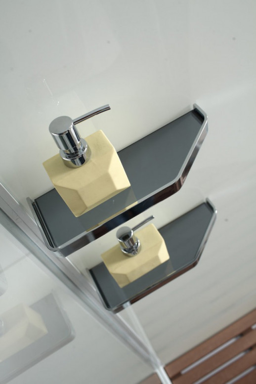 Душевая кабина Orans SR-89101LS белая, с баней