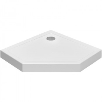 Акриловый поддон для душа Radaway Doros PT Compact 80x80x11,5 белый призма