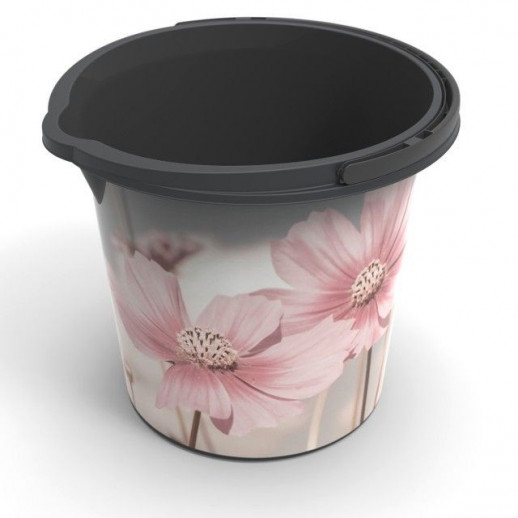 Ведро Rotho Vario Art 10л, Happy