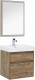 Мебель для ванной Aquanet Nova Lite 60 дуб рустикальный (2 ящика) напольная/подвесная (00254216)  (00254216)