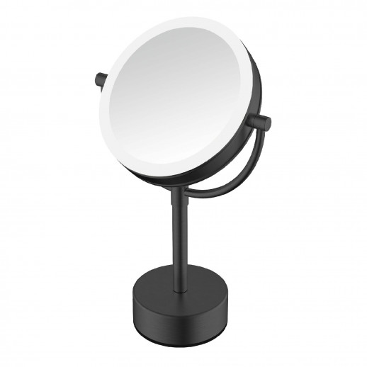 Зеркало косметическое JAVA S-M221H, черный
