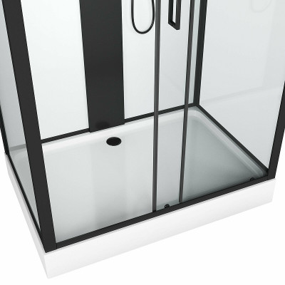 Душевая кабина Grossman Elegans 120x80 GR252Q без гидромассажа прямоугольная