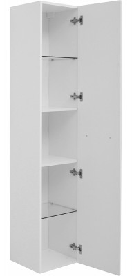 Шкаф пенал в ванную De Aqua Токката Тока 1 35 R 167248 подвесной белый