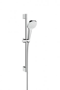 Душевой гарнитур Hansgrohe Croma Select E 1jet 26584400 (белый хром)