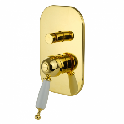 MIGLIORE Oxford 19179 смеситель для душа встраиваемый с девиатором, золото