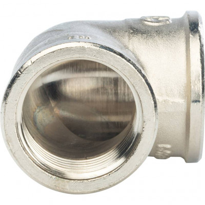 Угольник резьбовой STOUT латунь ВВ никелированный 1" SFT-0014-000001