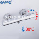 Термостатический смеситель Gappo настенный хром (G2090)  (G2090)