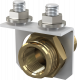 Консоль для подключения воды AlcaPlast P103 Консоль для подключения воды Alcaplast P103 Хром сталь (P103)
