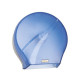 Диспенсер для туалетной бумаги Primanova прозрачно-голубой, 26х26х13 см ABS- пластик  (D-SD33)