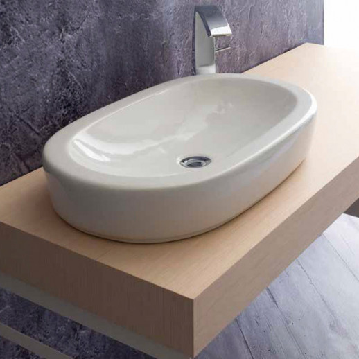 CERAMICA ALA TODAY 17LVB раковина на столешницу, 67 см х 38 см