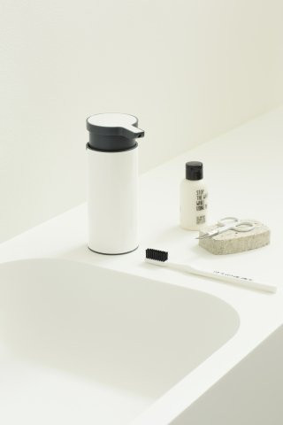 Brabantia 108181 диспенсер для жидкого мыла, 9.5*6.5*16.4см, белый