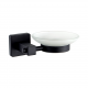 Мыльница Maretti Umbria Black UMB55CP33, черный  (UMB55CP33)