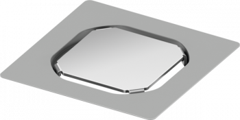 TECEdrainpoint S Основа для плитки S, 100 мм, из нержавеющей стали, без рамки (3660016)