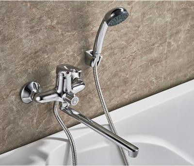 Смеситель для ванны Ledeme L2213 H13 однорычажный хром