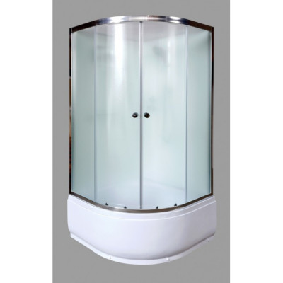 Душевая кабина Deto D 10 без крыши и г/м, 100x100 см, поддон 45 см