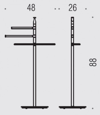 COLOMBO Planets B9803.000 стойка напольная комбинированная