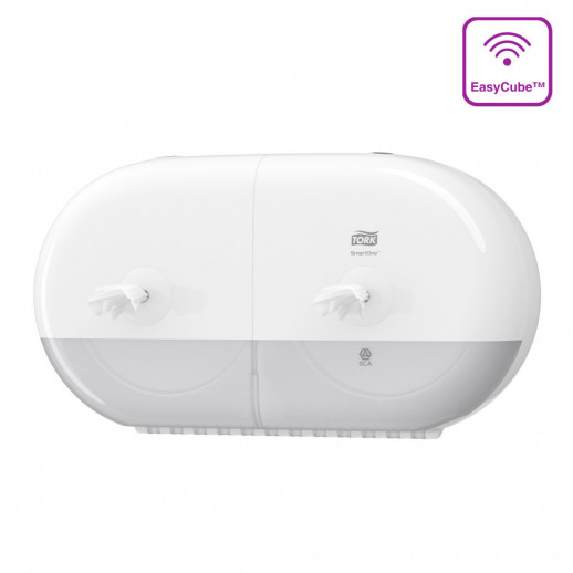 Двойной диспенсер Tork SmartOne® для туалетной бумаги в мини-рулонах