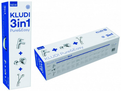 Комплект смесителей KLUDI Pure & Easy хром 376850565