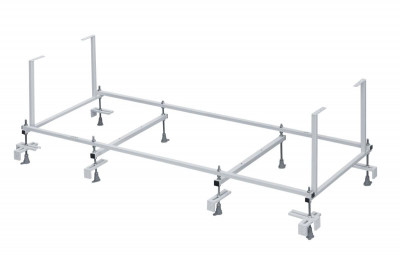 Акриловая ванна Santek Тенерифе 160х70 прямоугольная белая 1WH302357