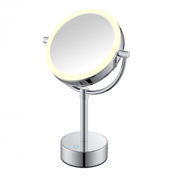 Зеркало косметическое JAVA S-M221, хром