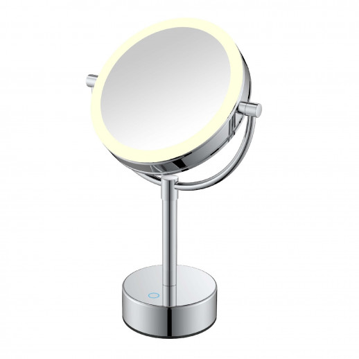 Зеркало косметическое JAVA S-M221, хром