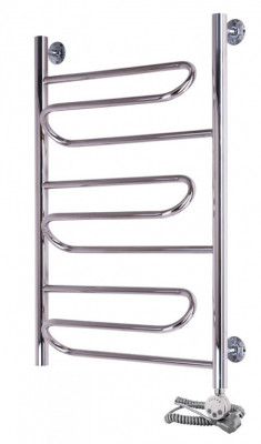 Электрический полотенцесушитель Акванерж Зиг-заг 400х500, хром