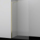 Душевая перегородка WasserKRAFT Aisch 90 55W39 профиль золото стекло прозрачное  (55W39)