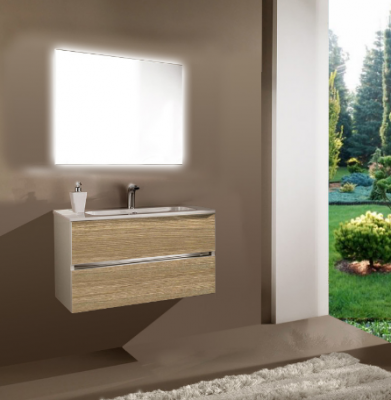 SanVit КУБЭ-2 тумба с раковиной 120 см