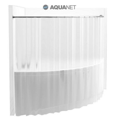 Aquanet Palma 00177835 карниз на ванну дуга 170 см, хром