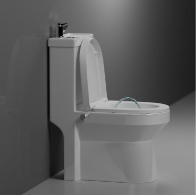 Унитаз с раковиной и смесителем Laguraty 8074 АС белый