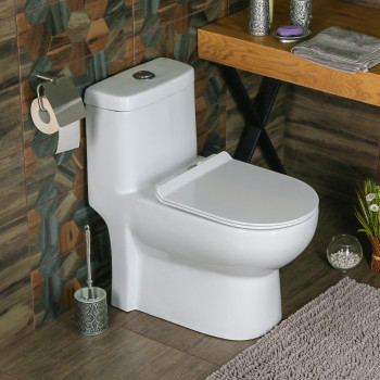 Унитаз-моноблок MELANA MLN-2013 белый