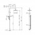 Nicolazzi Classic shower 5715WS CR 20 душевая стойка, хром