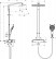 Hansgrohe Raindance Select Showerpipe 360 27112400 душевая система, белый/хром
