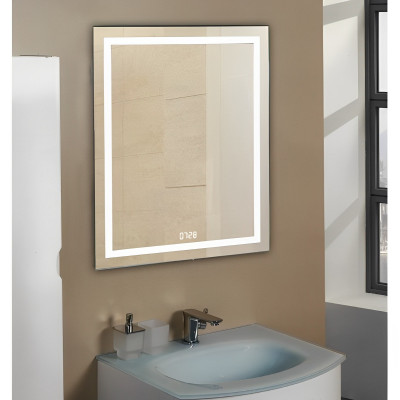 Зеркало в ванную с LED подсветкой Relisan WENDY Гл000024377, 50x70 прямоугольное