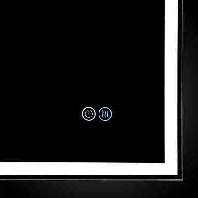 Зеркало в ванную Vincea LED VLM-3VN600-2 600х800 сенсорный выкл диммер антизапотевание прямоугольное