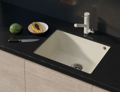 Смеситель для кухни под фильтр OMOIKIRI Tonami-BE 4994059, ваниль/хром